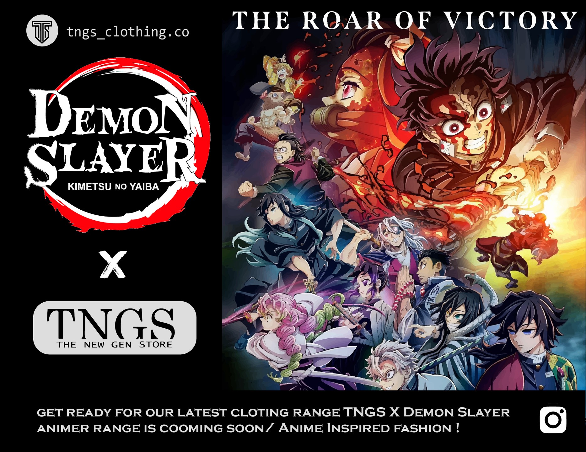 Unleash your inner Hasira with our epic Demon Slayer anime-inspired T-shirt