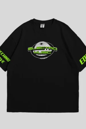 Electro Music Graphic T-Shirt | Techno Rave Streetwear Tee