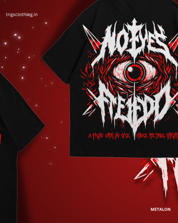 No Fyes Fiend Metal Tee - Image 4