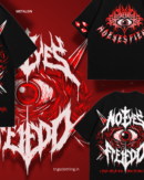 No Fyes Fiend Metal Tee