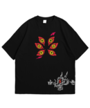 Kokushibo T-Shirt – Demon Slayer Upper Moon 1 Graphic Tee with Samurai Demon Aesthetic