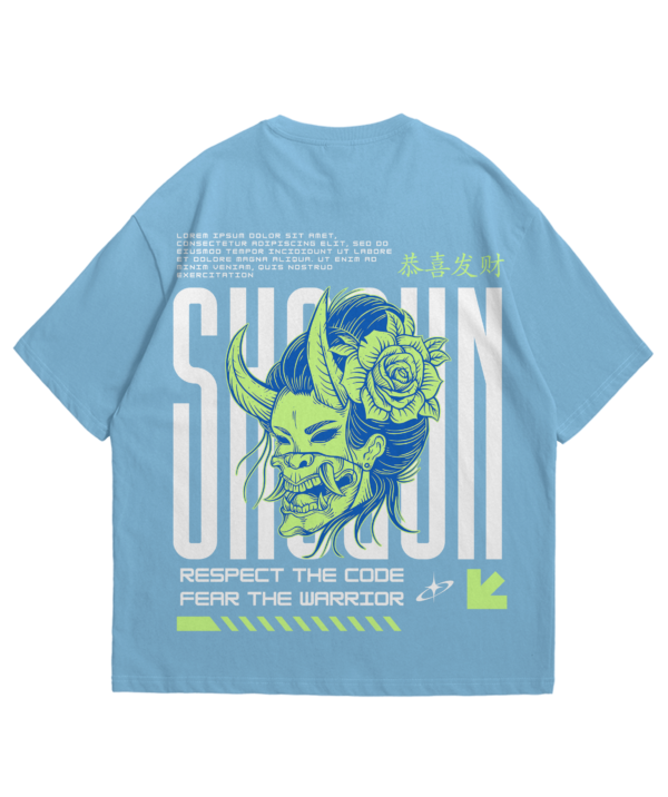 Shogun T-Shirt – Samurai Spirit Graphic Tee for Streetwear Warriors - Image 3