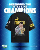 Messi GOAT Oversized T-Shirt Messi Graphic Oversized T-Shirt Football Graphic Cotton T-Shirt Premium Messi GOAT Tee Messi Streetwear Oversized T-Shirt
