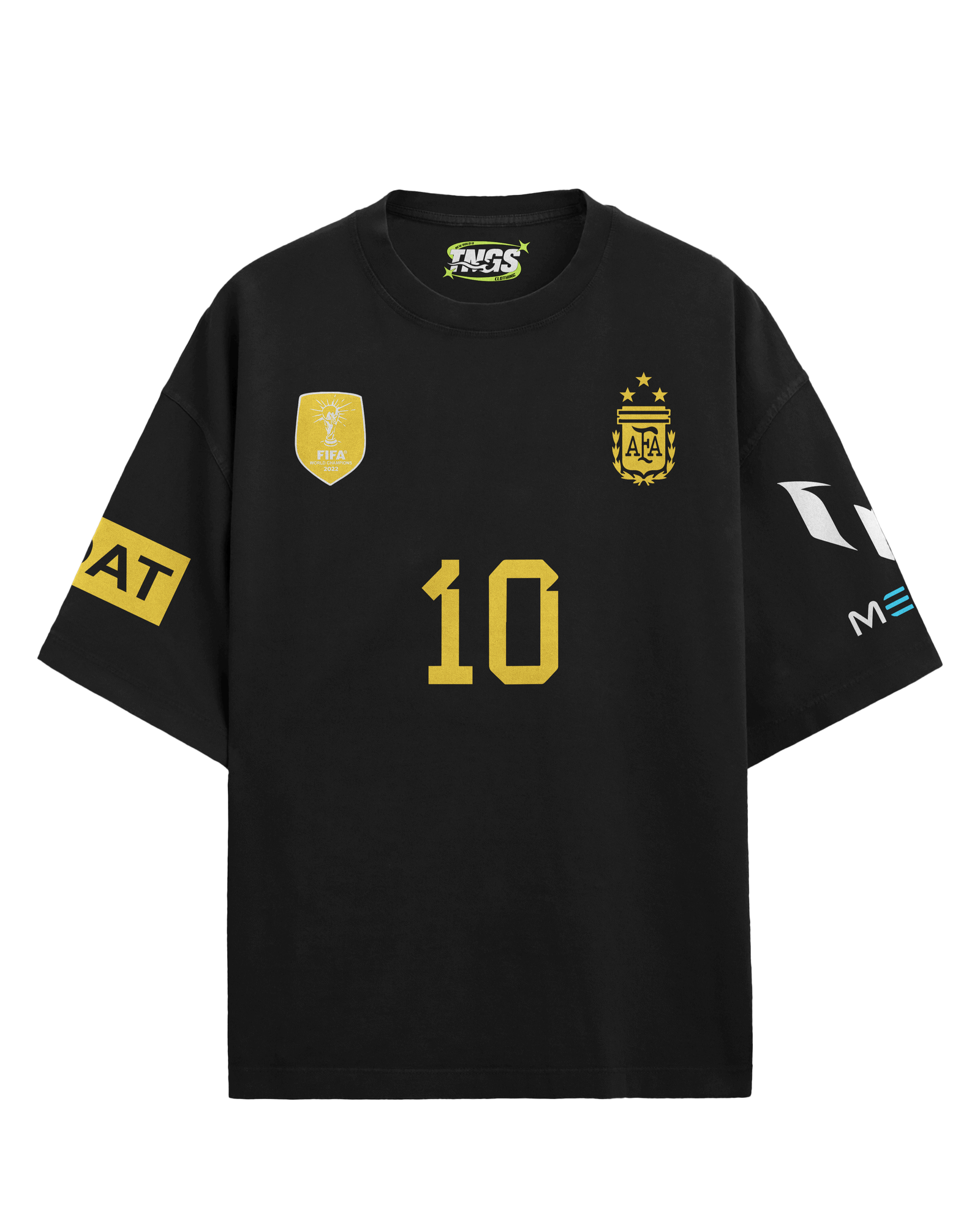 Messi GOAT Oversized T-Shirt | Premium Football Tee - Image 4